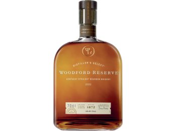 Woodford Reserve Bourbon 43.2% Flasche 0.7 l Glas 1 x 0.70l