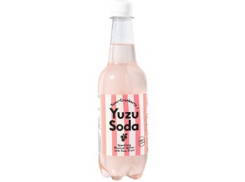 Yuzu Soda + Cranberry 5dl PET 24 x 0.50l Kt.